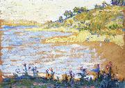 saint tropez plage des grabuers oil painting picture wholesale